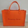 Internet celebridade Little Red Book feltro saco tote saco de compras portátil bolsa simples com presente de mão moda saco de feltro