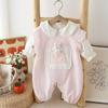 Conjunto de Ropa de Dos Piezas para Bebé para Salidas de Primavera y Otoño, Ropa para Luna Llena, Ropa para Recién Nacidos, Bebé Princesa, Conjunto de Ropa para Salida de 100 Días