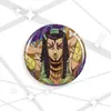 Broche de desenho animado de Jojo's Fantastic Adventure com laser, tamanho 58-75mm.