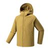 Chaqueta de Capa Blanda para Exteriores de Mismo Estilo Niaojia para Pareja de Hombres, Forrada de Polar, Impermeable, Cortavientos, con Capucha para Senderismo al Aire Libre de Mujeres, Tridimensional