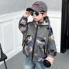 Sudaderas Camufladas de Otoño para Niños 2025 Nuevas Sudaderas con Capucha para Niños Primavera y Otoño Frescas Guapas Sudaderas Deportivas para Niños