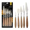 Raspador para Pintura al Óleo, Espátula para Gouache, Espátula Grande, Herramientas para Materiales de Arte, Espátula de Pintura, Tabla para Pintura al Óleo