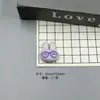Gafas de Dibujos Animados Conejo Accesorios de Resina Joyería de Pedrería de Resina Pasador Decoración de Zueco Funda de Teléfono Lanyard para Mochila Caja Misteriosa