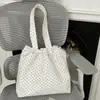 2026 Primavera Inicial Novo Estilo Preguiçoso Moda Versátil Bolinhas Cordão Bolsa de Mão Simples Casual Bolsa de Ombro para o Dia a Dia