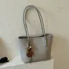 Bolso de hombro tejido retro de gran capacidad transfronterizo, nuevo bolso tote de moda otoño 2026, bolso versátil para el hombro para el día a día
