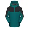 LD6188 Ropa de Carga Fina de Tul para Otoño e Invierno para Hombres y Mujeres Impermeable Cortavientos Cálida Ropa de Trabajo Chaqueta con Capucha Ropa de Grupo