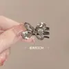 Exquisito Pasador Lateral Pequeño Ojo de Gato Mariposa, Pinza de Pato, Pasador para el Fleco, Accesorio para el Cabello Mini Pinza de Flequillo de Gama Alta