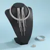 Nuevo Pulsera Elástica Incrustada con Diamantes, Pulsera de Pedrería, Pulsera Versátil de Pedrería para Mujer, Juego de Joyería de Alta Gama