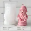 Jiahui Mei Velas Aromáticas de Papai Noel Transfronteiriças Molde de Silicone Vela Artesanal de Natal DIY Ornamento