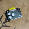 Adecuado para película protectora de lente Apple 18 Pro Max, iPhone 17 Pro AR anti-reflectante punto de diamante armadura integrada protección metálica