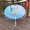 Guarda-chuva de Papel de Óleo Pétala Borla Clássico Meninas Dança Desempenho Adereços Dinastia Han Guarda-chuva de Fotografia Decoração Cheongsam Guarda-chuva Infantil