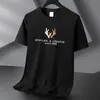 Marca de Tendencia Estilo Americano Transfronteriza Cuello Redondo Versátil Moda Elegante Manga Corta Holgada Transpirable Camisa Base Camiseta de Manga Corta de Tendencia