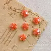 Flor de cinco pétalas contas de cerâmica flor de ameixa contas soltas de cerâmica contas de flor para miçangas acessórios DIY feitos à mão Yiwu colar pulseira