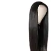 Novas Perucas Europeias e Americanas Amazon de Cabelo Longo Reto de Fibra Química Moda Europeia e Americana Fabricantes de Perucas em Estoque Atacado