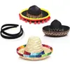 Chapéus de Festival, Tiaras, Carnaval, Halloween, Fantasias para Pets, Crianças, Adultos, Animais de Estimação, Aniversários, Chapéus Mexicanos Pequenos