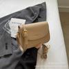 Bolso Pequeño de Moda Versátil de Gama Alta con Patrón de Lichi para Mujer, Nuevo Bolso de Hombro Elegante 2026, Bolso Cuadrado Pequeño Cruzado de Moda