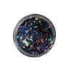 Polvo de brillo hexagonal láser ultrafino resistente a solventes importado, lentejuelas para uñas, maquillaje de escenario, nuevo brillo reflectante