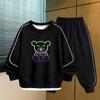 Conjunto de Ropa de Otoño para Niños 2026 Nuevo Estilo para Niños Mayores, Sudadera Fresca y Elegante para Niños, Conjunto de Ropa de Dos Piezas Delgado para Primavera y Otoño