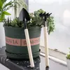 Jardinería Casera Pala Pequeña, Azada de Hierro, Rastrillo Pequeño Juego de Tres Piezas para Plantar Suculentas, Plantación de Flores y Aflojar la Tierra Herramientas Pequeñas
