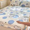 Cobertor de Cama Infantil Sanrio Lã de Leite Mais Veludo Cobertor de Cama Quente de Inverno Capa de Colchão Poeira Gato Fofo
