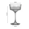 Copo criativo para coquetel copo de cristal copo de cristal para coquetel bar copo para margarita sorvete copo de martini