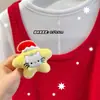 2025 Nuevas Muñecas de Peluche de Dibujos Animados de Navidad Papá Noel Árbol de Navidad Reno Broche Colgante Accesorios