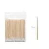 Hisopos de algodón para decoración de uñas de punta simple y doble al por mayor, hisopos higiénicos desechables para tatuaje de cejas, herramientas para limpiar surcos y grietas de las uñas