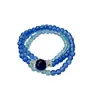 Nuevas Pulseras Azules Apilables de Estilo Chino Geniales para Mujer Moda Retro Versátiles Pulseras de Estilo Zen Venta al por Mayor
