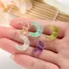Novas Explosões Estilo Fada Celebridade Acessórios de Esmalte Colorido Meia-Lua Multicolor Misturado DIY Pequenos Acessórios de Joia Pulseira Colar