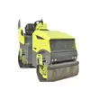 Compactador Vibratório Rodoviário Pequeno de Rodas Duplas de Aço Totalmente Hidráulico, Compactador de Gramado, Compactador Vibratório Autopropelido