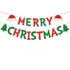 Banner de Natal Festa de Ano Novo Suprimentos de Natal Adereços de Foto Feliz Natal Bandeira de Natal
