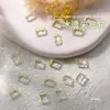 Rinestones para Uñas Ice-Clear Tendencia Verano Coloridos Rinestones de Base Puntiaguda Rinestones Transparentes Irregulares Rinestones Rectangulares de Corazón Ovalados para Uñas