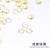 Decoraciones Brillantes para Uñas, Diamantes Redondos con Base Puntiaguda, 33 Facetas, Diamantes de Vidrio Brillantes, Pegatinas para Uñas, Accesorios, Diamantes al por Mayor