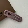 Grampo de Cabelo Fosco Casual, Presilha para a Parte de Trás da Cabeça, Novo Presilha Lateral para Franja da Frente, Presilha Simples Elegante para Menina