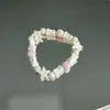 Pulsera de Cerámica de Jingdezhen, Regalo de Estilo Chino Tradicional, Tejida a Mano, Fresca y Versátil para Niñas, Nueva Pulsera de Hilo de Cerámica Estilo Chino