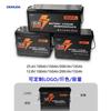 Sistema de Generación de Energía Fotovoltaica Batería de Almacenamiento de Energía Solar de Litio Hierro Fosfato Batería Lifepo4 12V 24V