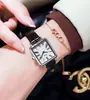 Poesia Gaudi Europeu Romano temperamento retro moda simples pequeno dial ins estilo pulseira de couro relógio senhoras atacado