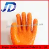 Luvas de proteção para trabalho em borracha antiaderente para abate de peixes, totalmente imersas em plástico, espessadas, com partículas de borracha em toda a superfície, impermeáveis, antiderrapantes, resistentes ao desgaste, à prova de óleo