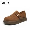 ZHR son los nuevos zapatos casuales de moda ligeros y resistentes al desgaste para aumentar la altura de la primavera de 2025, lindos zapatos Birkenneth, zapatos de mujer de dos usos