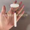 Masajeador de Jade Palo de Masaje Cristal Rosa Jade Rodillo de Doble Cabezal Lifting y Adelgazamiento Facial Especial para Salón de Belleza Tabla Raspadora