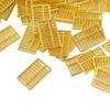 Ábaco Pequeno de Liga 2cm Pequeno Ábaco Anel Dourado Sem Anel Capa para Celular Acessórios de Mesa em Epóxi Disponível em Estoque