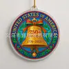 Producto Nuevo Transfronterizo Estados Unidos 250º Aniversario Adorno de Campana Acrílico