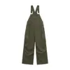 Macacão de trabalho retrô americano com múltiplos bolsos para homens e mulheres, outono, lavado, desgastado, solto, casual, calça reta de perna larga, moderno