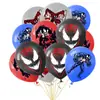 Globos de Látex de 12 Pulgadas Transfronterizos: Spider-Man, Pokemon, Patrulla Canina, Mario, Marvel, Varios Globos de Dibujos Animados