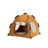 Wakytu Carpa para Mascotas de Estilo Británico Nido para Gato de Cuatro Estaciones Nido para Gato Perrera Estilo Camping al Aire Libre para Perro Pase de Cuatro Estaciones