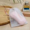 Red Espumadora Estilo Japonés para Limpieza, Red Espumadora de Jabón con Cuerda de Colores, Bolsa de Red Espumadora para Limpiador Facial, Red para Jabón al por Mayor para Uso en Casa