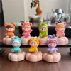 Dibujos Animados Populares de Vendedores Ambulantes Juguetes Giratorios de Resina Adornos para Escritorio para Aliviar el Estrés Juguetes Giratorios de Cerámica Lote Mixto Multicolor
