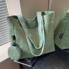 Bolsa de Lona de Gran Capacidad para Mujer 2026 Nueva Bolsa Tote para Viajes Diarios para Mujer Ins Estudiante Universitaria Bolso de Hombro para Clase