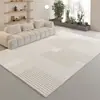 Alfombra Francesa Sala de Estar Sin Lavar Limpiable Hogar Alfombra Grande Medieval Lujo Ligero Otoño e Invierno Nueva Felpudo Dormitorio Venta al por Mayor