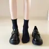 Mocasines Mary Jane estilo británico para mujer, otoño 2026 superventas japoneses JK versátiles lindos ligeros de suela blanda zapatos pequeños de cuero para mujer